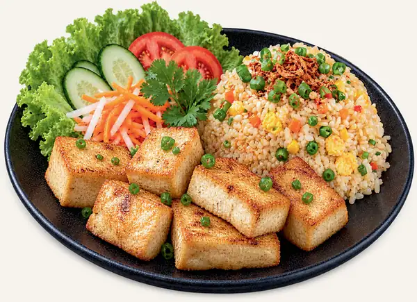 10A. Cơm rang Đậu phụ