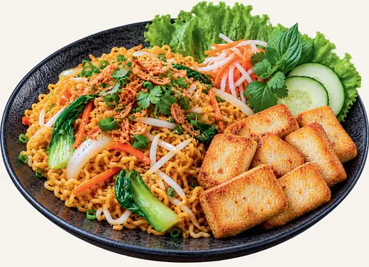 11A. Mì tôm xào Đậu phụ