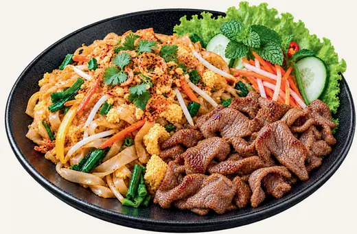 8E. Phở xào Bò
